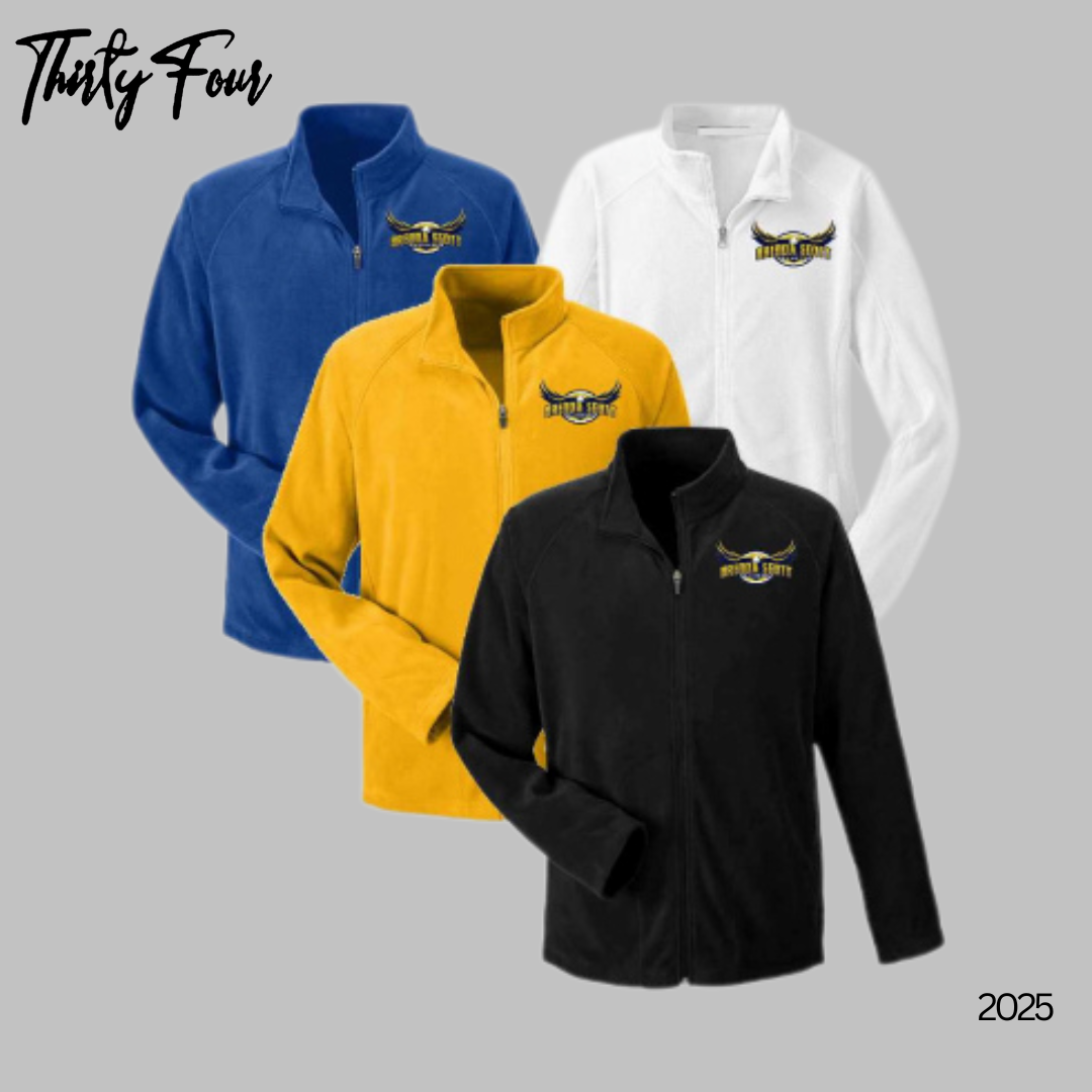 Brenda Scott Academy Embroidered Zip-Up Fleece