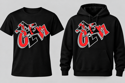 CLEM Graffiti Collection – T-Shirt & Hoodie