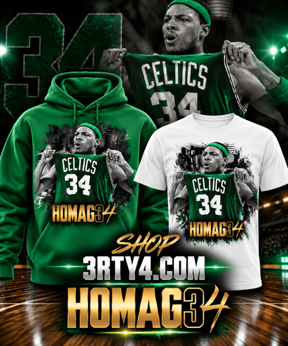 HOMAG34™ | Celtics 34 Tribute Collection – Thirty 4