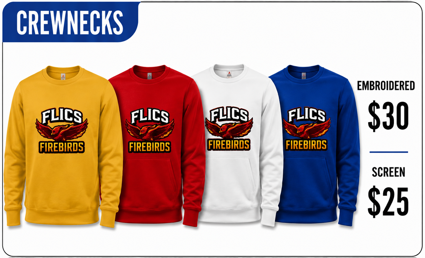 FLICS CREWNECK