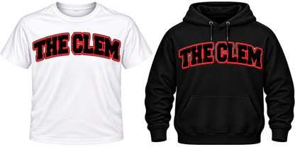 The Clem Collegiate Collection | T-Shirt & Hoodie