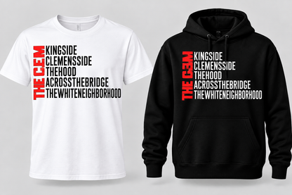 The Kingside Clemenside Neighborhood Tee & Hoodie Collection