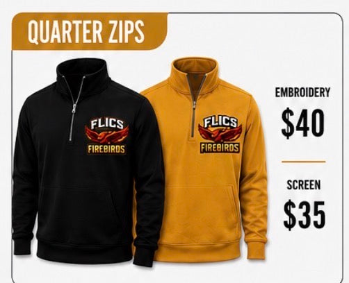 FLICS FIREBIRD QUARTER ZIP