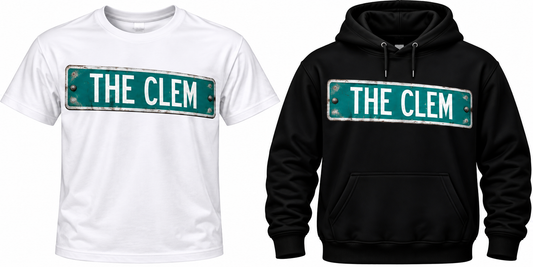 The Clem Street Sign T-Shirt & Hoodie