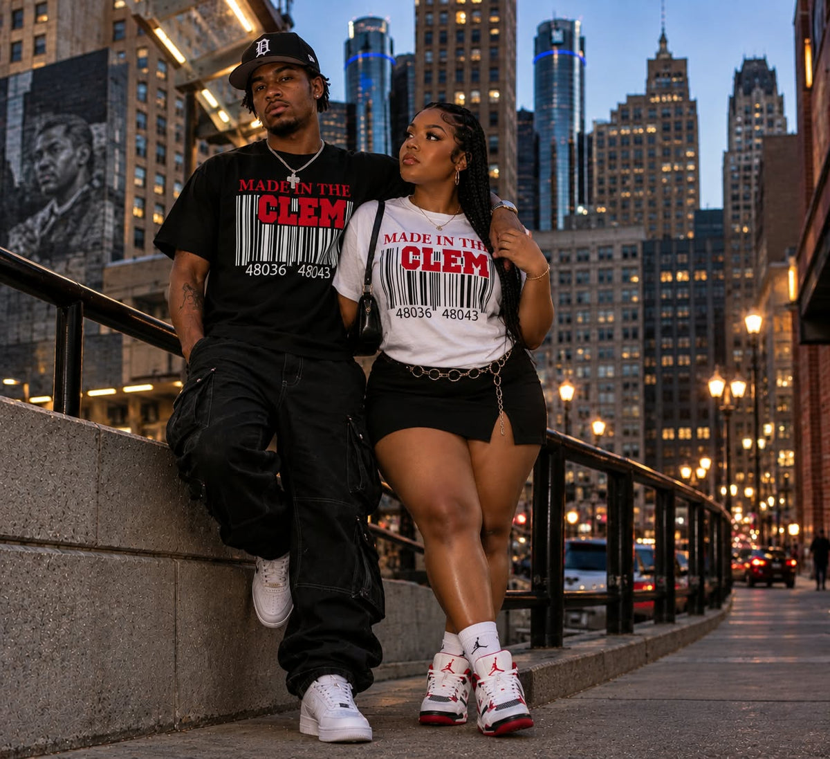 Made in the CLEM Barcode Collection | Custom T-Shirt & Hoodie