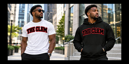 The Clem Collegiate Collection | T-Shirt & Hoodie