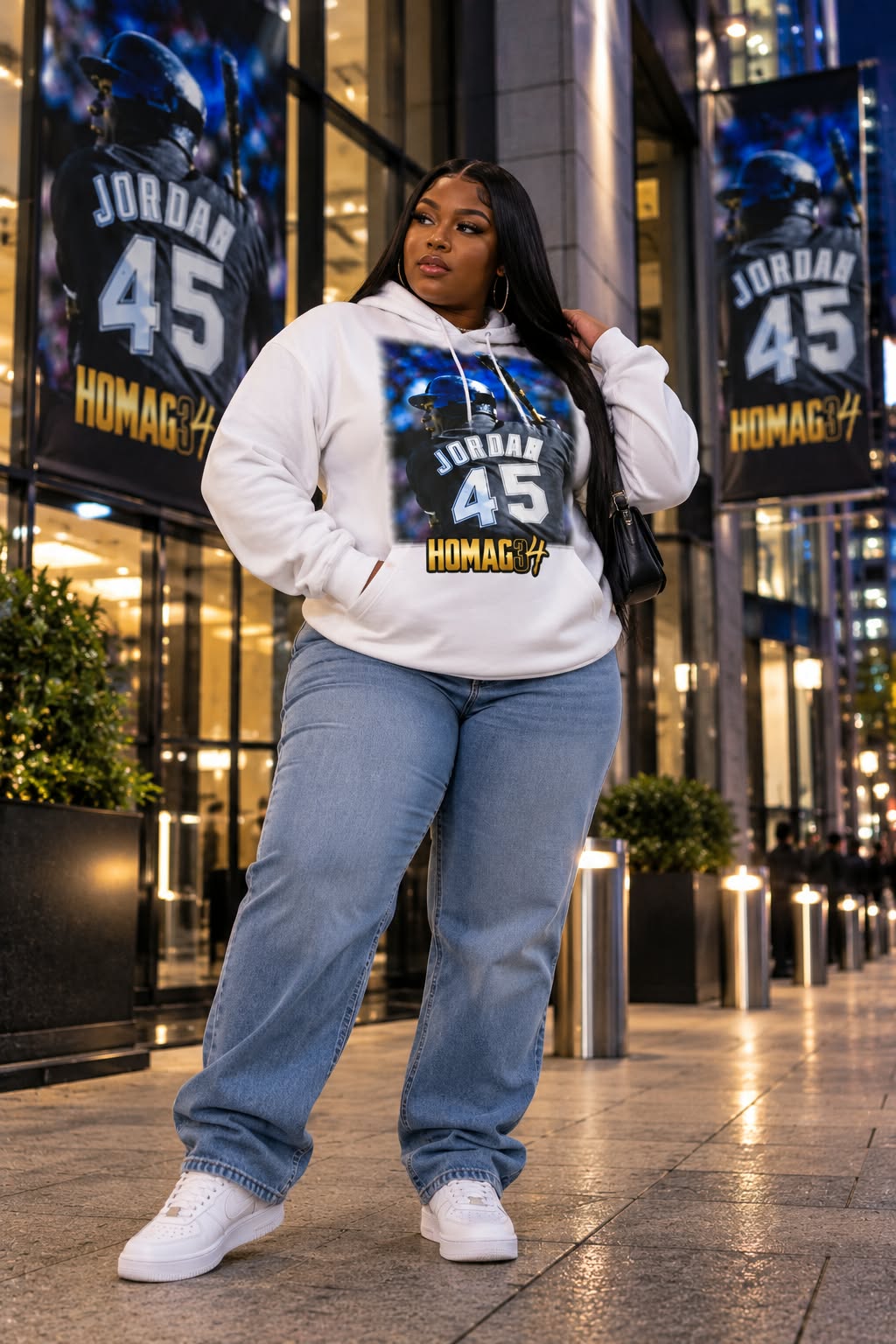 HOMAG34 Jordan 45 Collection Hoodie & T-Shirt