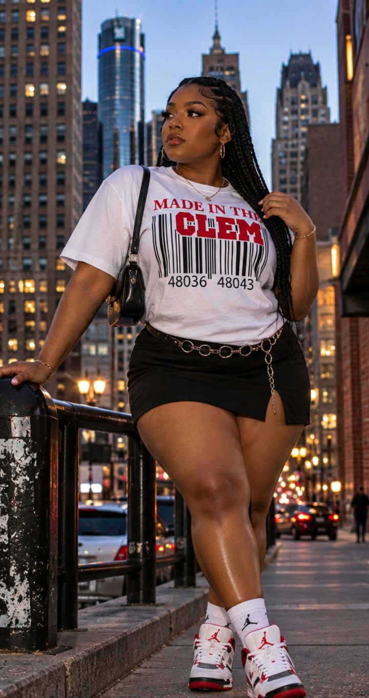Made in the CLEM Barcode Collection | Custom T-Shirt & Hoodie
